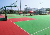 Chiny Przenośne boisko do koszykówki, odporna na utlenianie modułowa podłoga sportowa firma