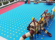 Easy Install Modular Kindergarten Flooring Trwałe Nie Mud Anti Bulging