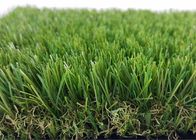 UV Resistance Artificial Grass Landscaping For Relax Flat Yarn Shape