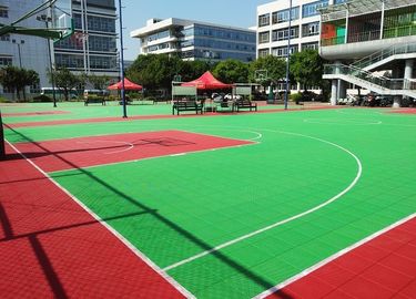 Chiny Przenośne boisko do koszykówki na świeżym powietrzu Łatwa instalacja Wysoka wydajność fabryka